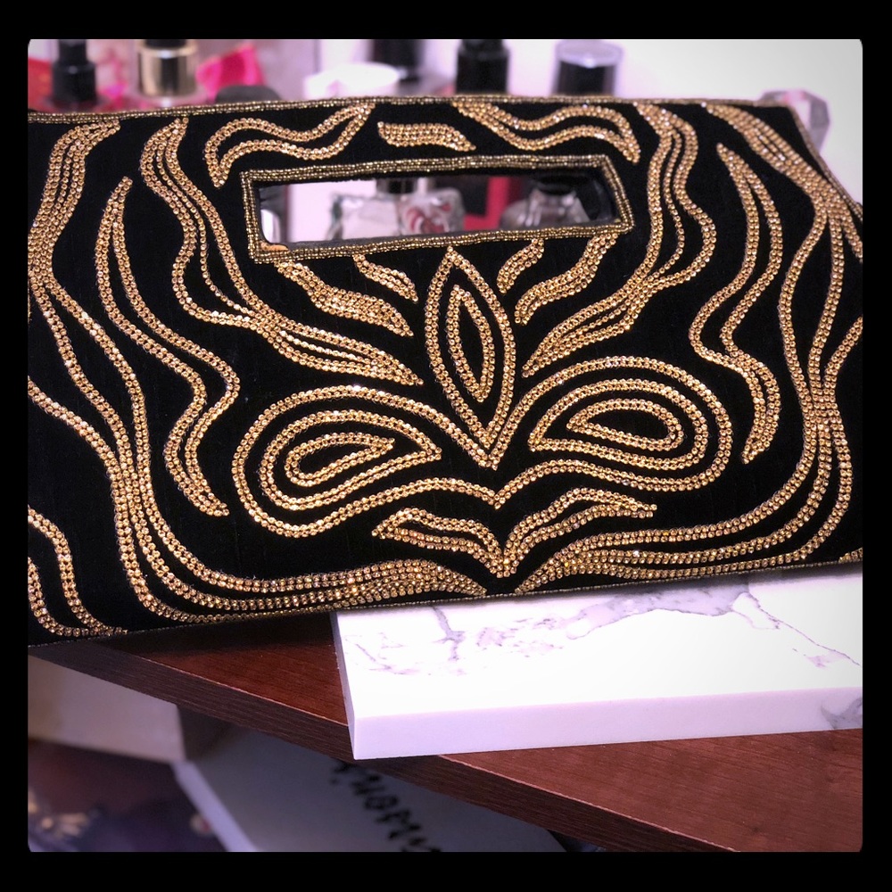 Swarovski clutch